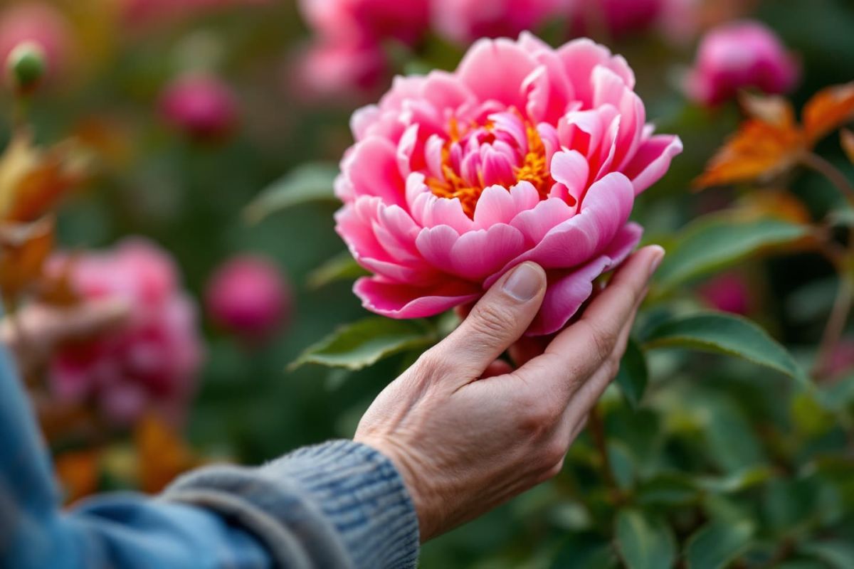 Le geste oublié qui transformera vos pivoines en stars du jardin