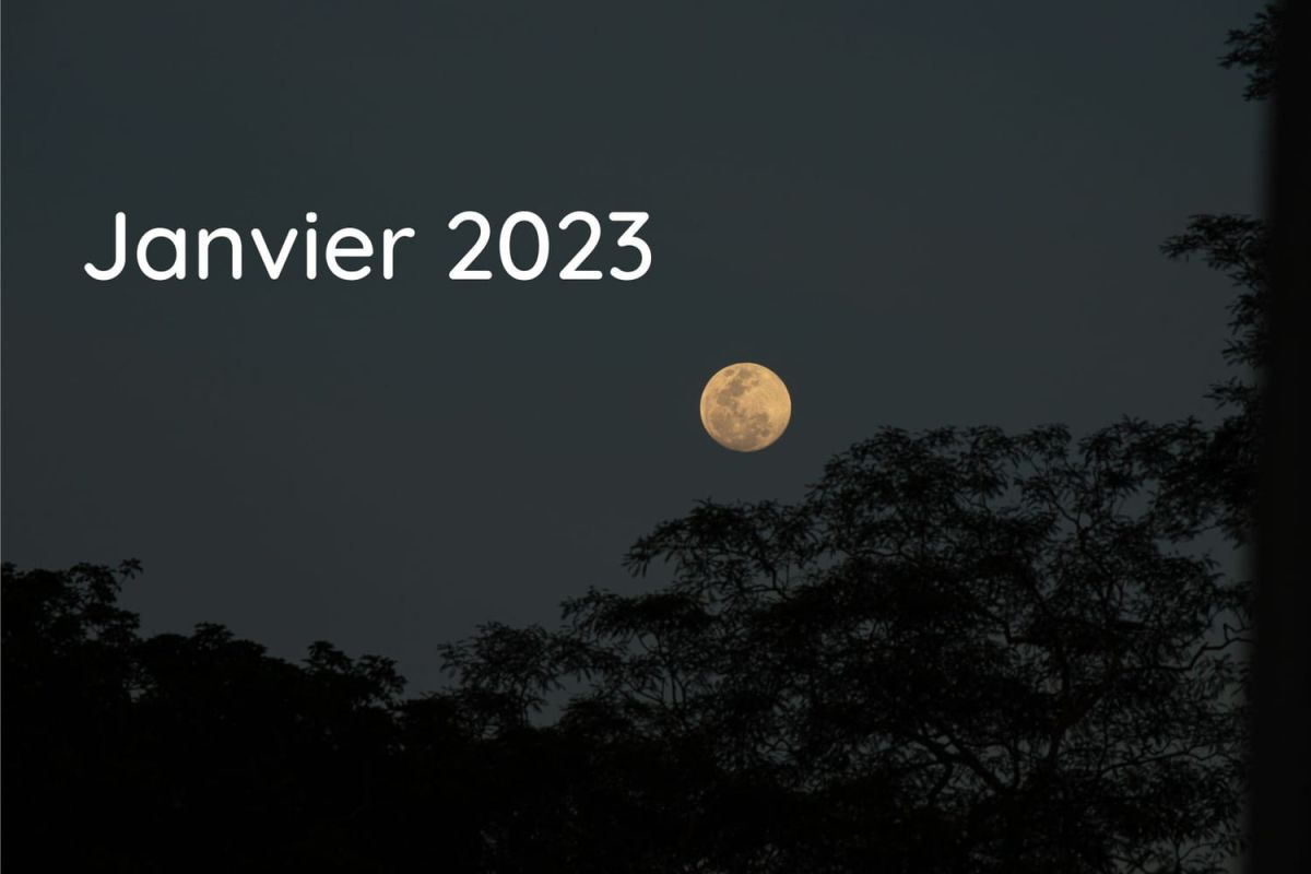Calendrier lunaire au jardin - Janvier 2023