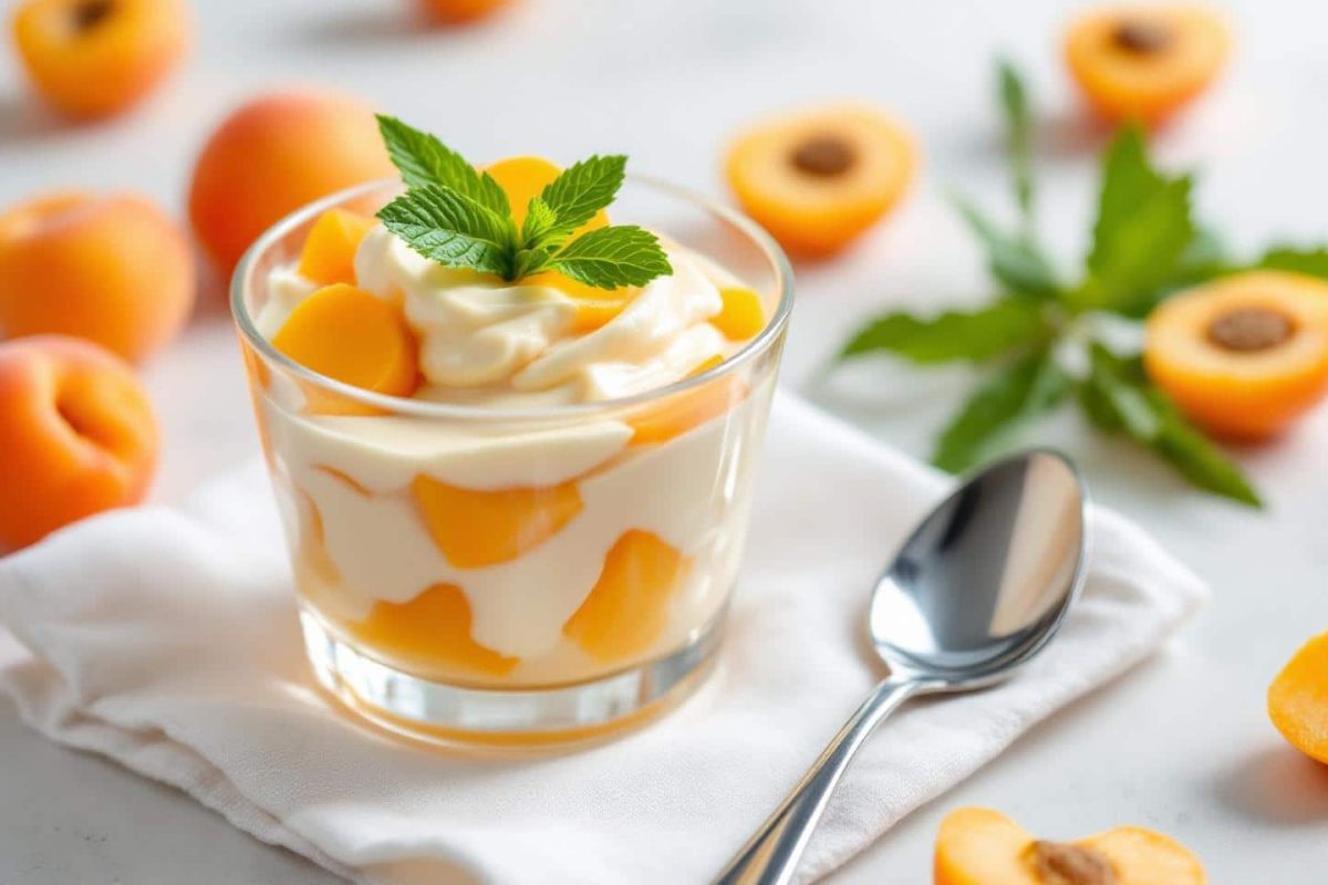 Redécouvrez l’abricot avec une mousse légère : un dessert d'été inoubliable