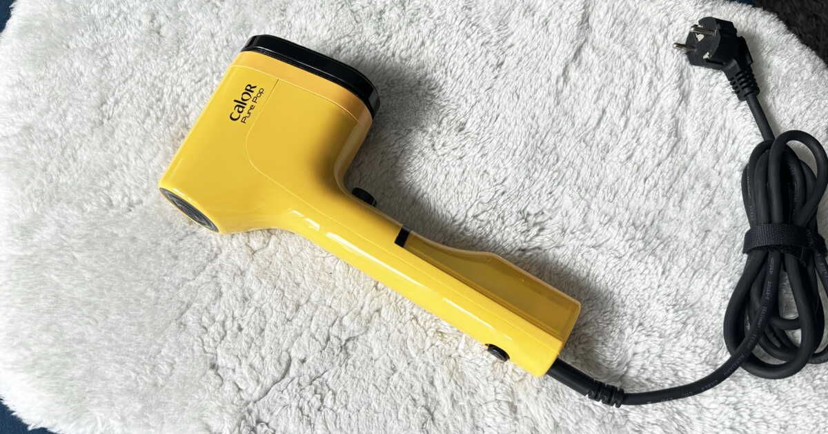 Calor Pure Pop : le défroisseur vapeur idéal pour vos escapades