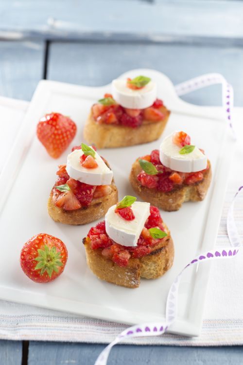 Des tartines aux fruits qui éveillent les papilles
