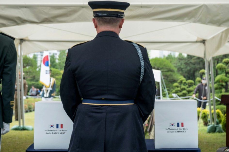 L'hommage ultime de deux anciens combattants français en Corée, 75 ans après la guerre