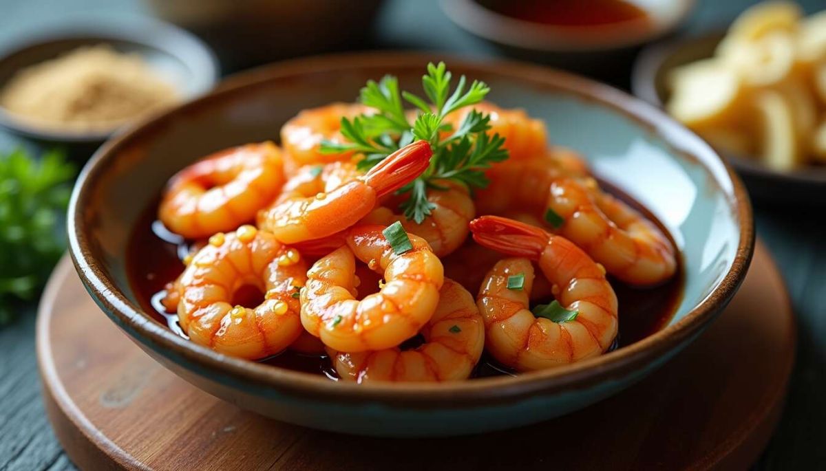 Crevettes sautées au soja : une explosion de saveurs en un clin d'œil
