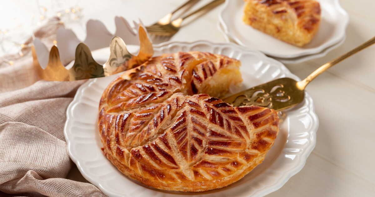 Une galette des rois aux pommes qui fait fondre les cœurs