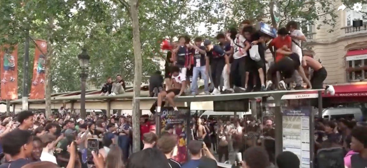 Finale de la Ligue des champions : une soirée houleuse à Paris après la victoire du PSG