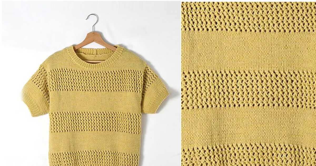 Comment tricoter un pull ajouré pour le printemps ?