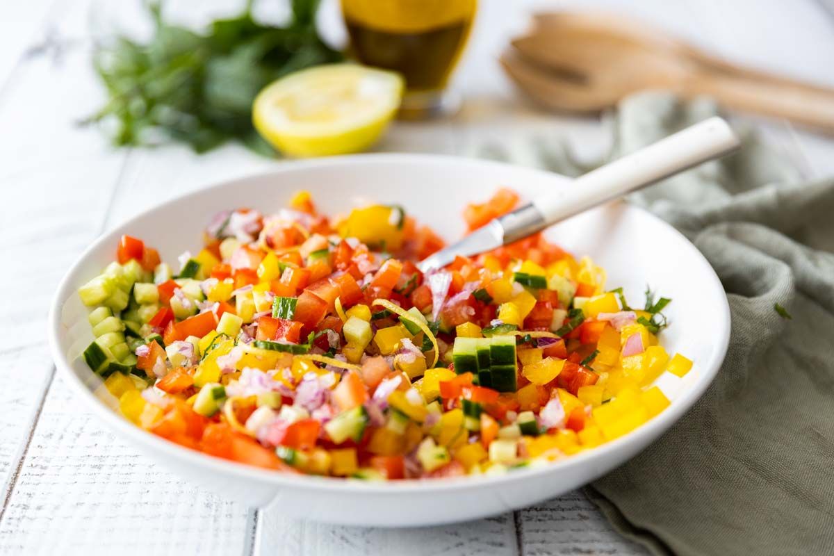 une salade d'été à croquer