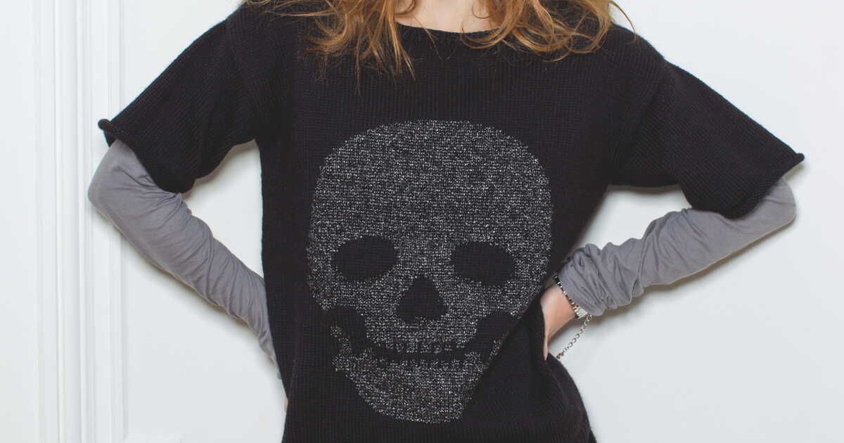 Le pull tête de mort : entre chic et décontracté
