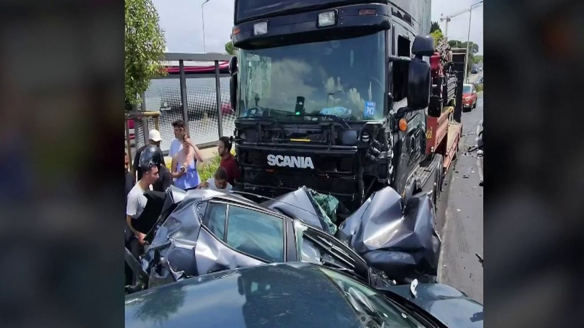 Un carambolage spectaculaire à Antibes : le récit d'une tragédie évitée
