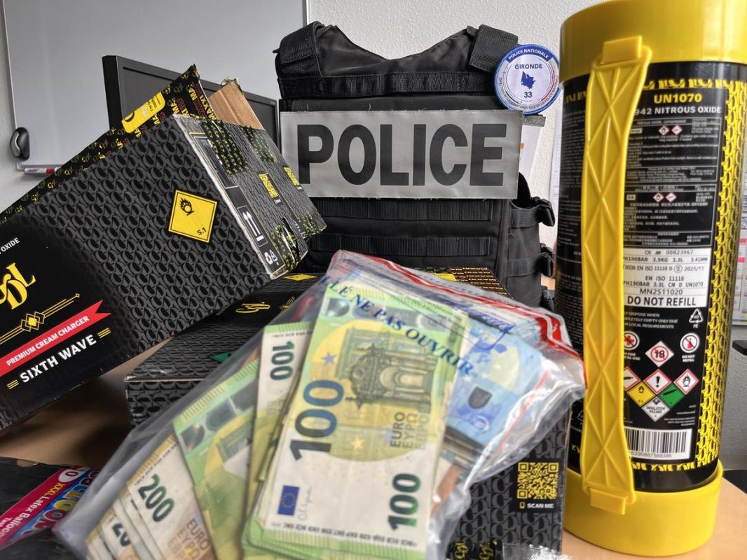 À Bordeaux, un vaste réseau de protoxyde d'azote démantelé par la police