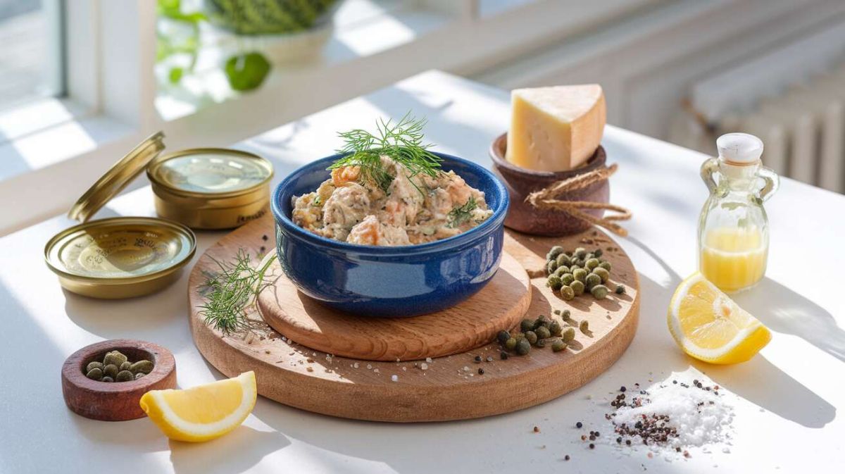 Dégustez des rillettes de poisson au fromage frais pour un apéro réussi