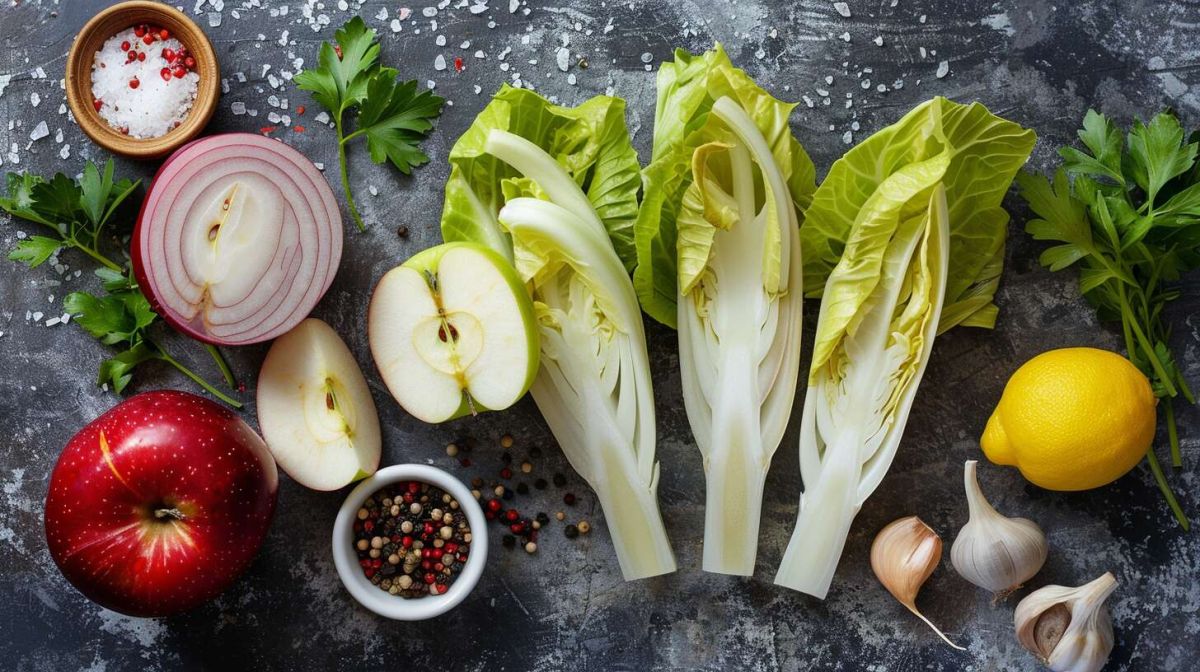 Recette facile de salade d’endives au thon et à la pomme