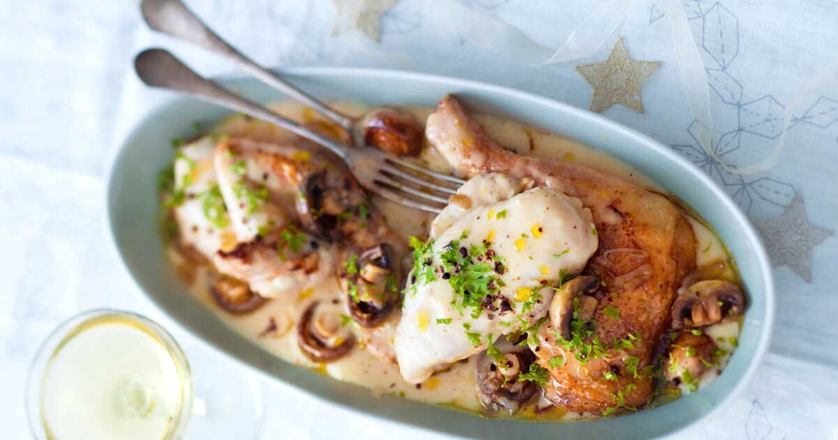 Poulet au champagne d’Isabelle