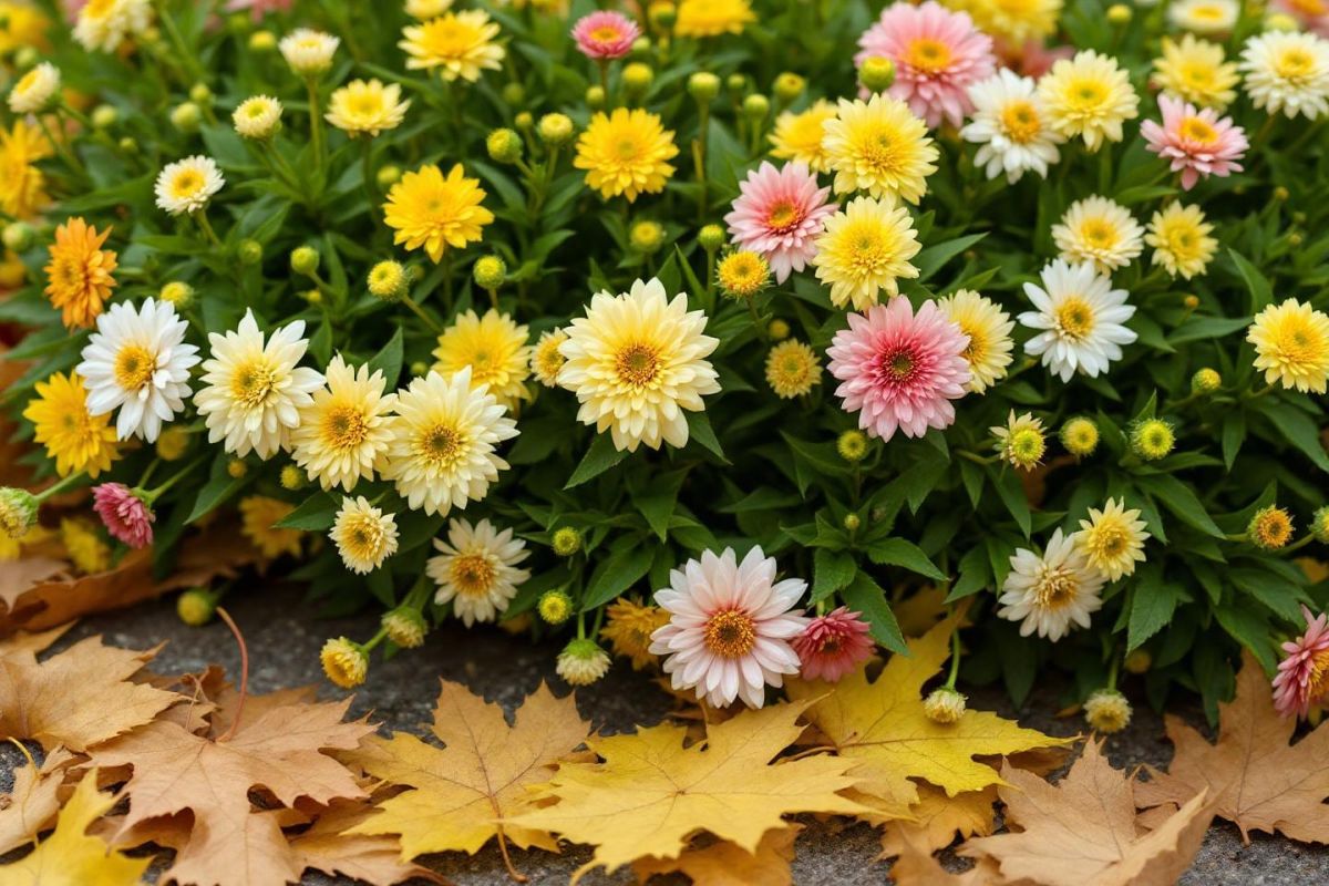 Ravivez vos chrysanthèmes cet automne : astuces pour une floraison prolongée