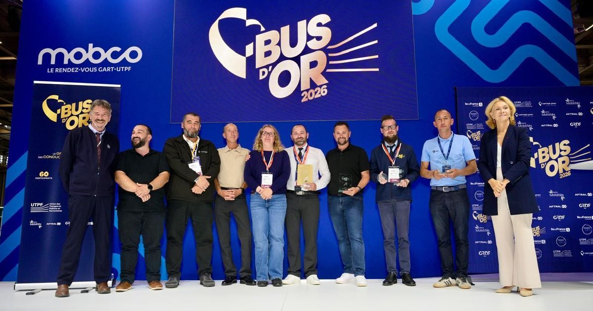 Lionel Combacau remporte le Bus d'Or 2026 et célèbre son parcours