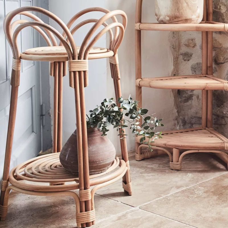 Offrez à vos plantes le style qu'elles méritent avec ce porte-plante en rotin à -40 %