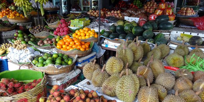 Fruits et légumes tropicaux, trésors ensoleillés