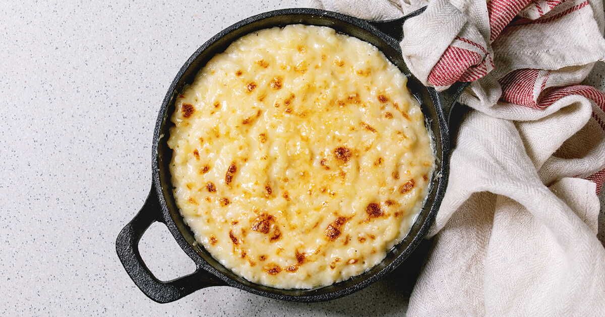 Découvrez le gratin de pâtes au fromage qui réchauffe le cœur