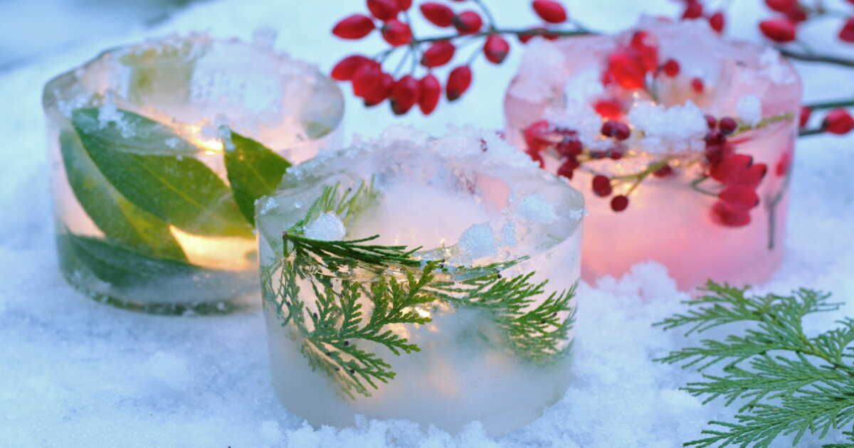 Créez des décorations hivernales enchanteuses pour votre jardin