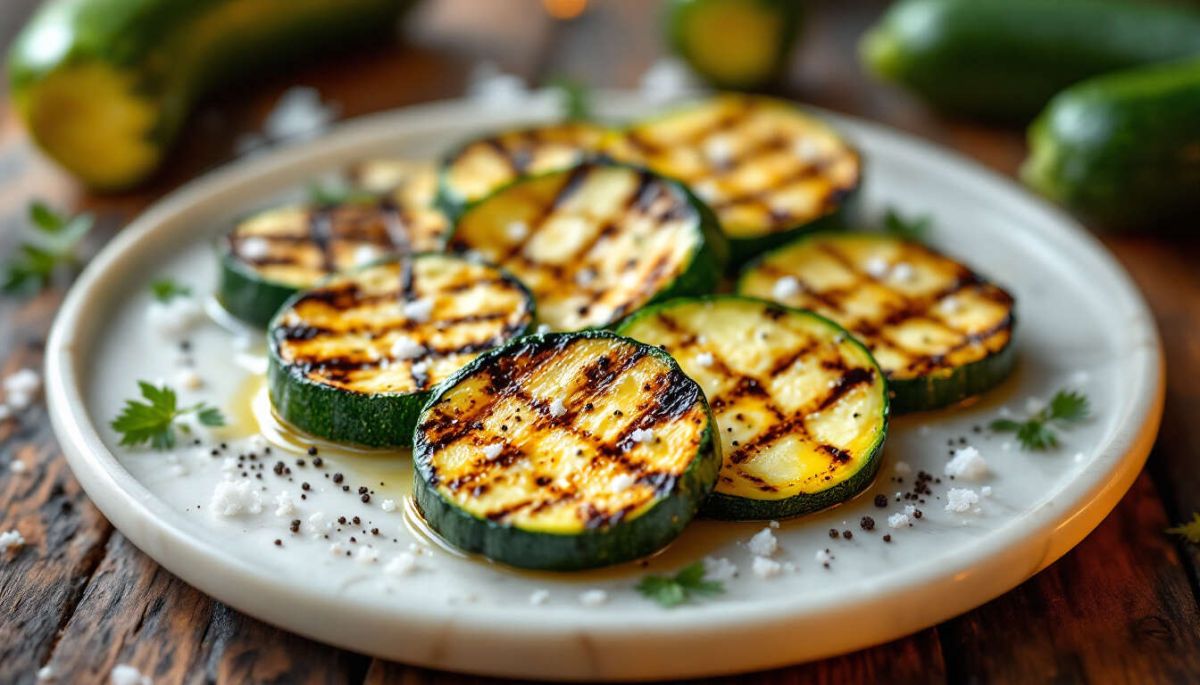 Savourez l'été avec des courgettes grillées au barbecue