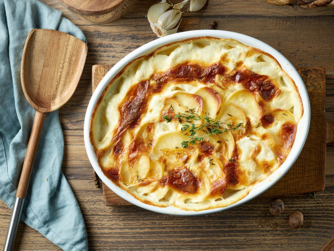 Une touche légère pour un classique : le gratin dauphinois allégé