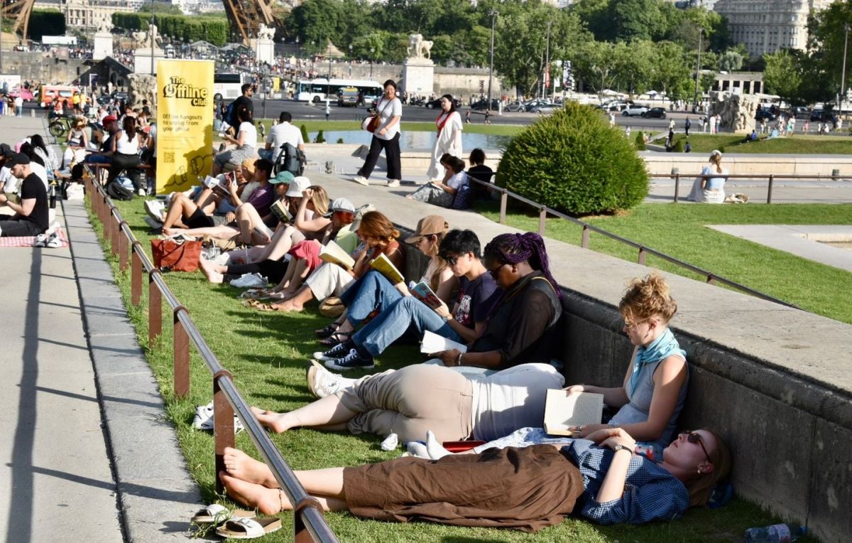 décrocher de son smartphone grâce aux reading parties
