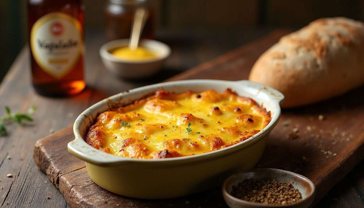 Recette de welsh au maroilles